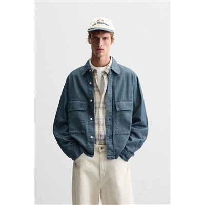 SOBRECAMISA BOLSILLOS