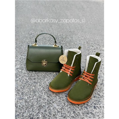 AB.Z. 27001/2 Trebol С ДВОЙНЫМИ ШНУРКАМИ+Ab.Zapatos PELLE Zara (760) АКЦИЯ