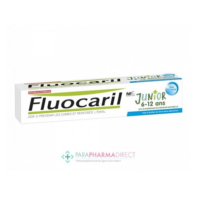 Fluocaril Junior 6-12 ans Gel Bubble 75ml