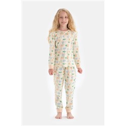Dagi Ekru Pijama Takım 22SG17112BD_EK