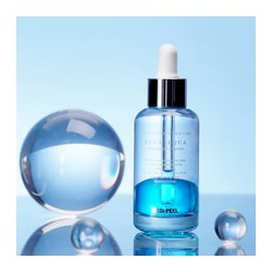 Blue Aqua Calming Ball Ampoule, Двухфазная сыворотка с маслом пижмы и гиалуроновой кислотой