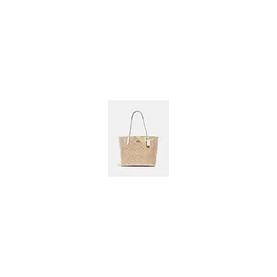 City Tote Bag In Micro Signature Canvas