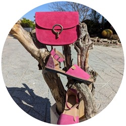 AB.Zapatos · 966 · FUXIA+AB.Z PELLE Djuli ser (410) FUXIA