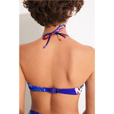 Top bikini nudo mariposas