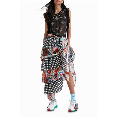 Pareo volantes patchwork Johnson Hartig