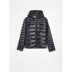 Steppjacke mit Kapuze