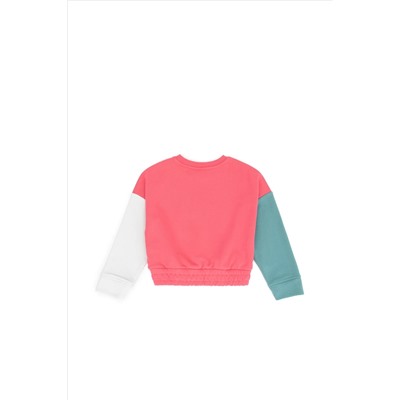 Kız Çocuk Pembe Sweatshirt