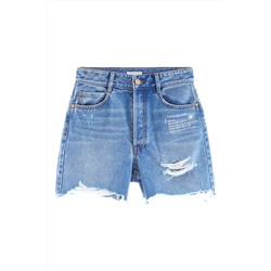 Short vaquero Azul