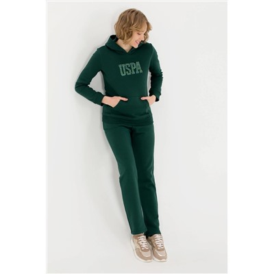 Kadın Yeşil Basic Sweatshirt