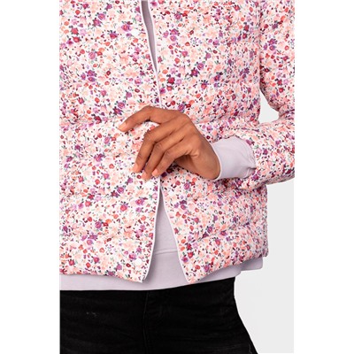 Anorak light Blanco y rosa