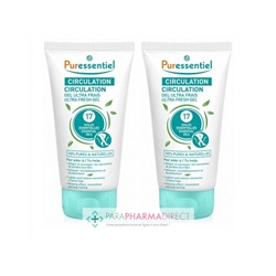 Puressentiel Circulation Gel Ultra Frais aux 17 Huiles Essentielles 2x125 mlLot  × 2
