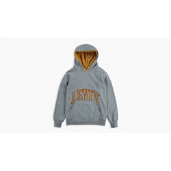 Big Boys S-XL Varsity Logo Double Hood Hoodie