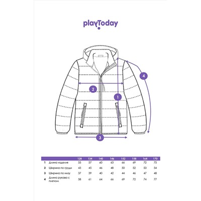Куртка PLAYTODAY, 1088954