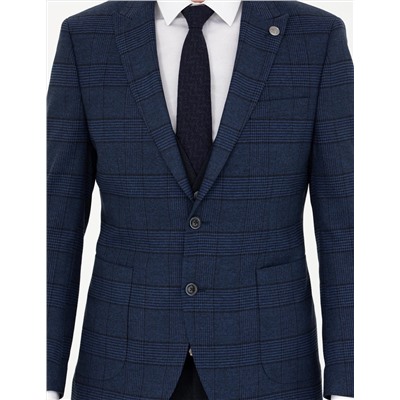 Lacivert Slim Fit Takım Elbise