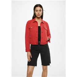 Cazadora vaquera bolsillos -  Mujer | MANGO OUTLET Melilla