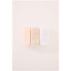 Pack 3 bragas culotte algodón orgánico