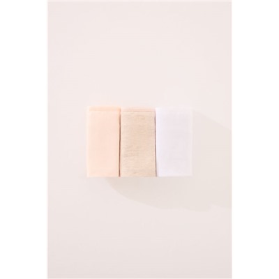Pack 3 bragas culotte algodón orgánico