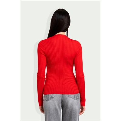Jersey de lana Rojo