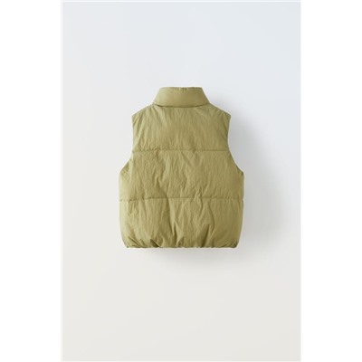 REVERSIBLE OVERSIZED GILET