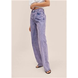 Vaqueros wideleg tiro alto -  Mujer | MANGO OUTLET Melilla