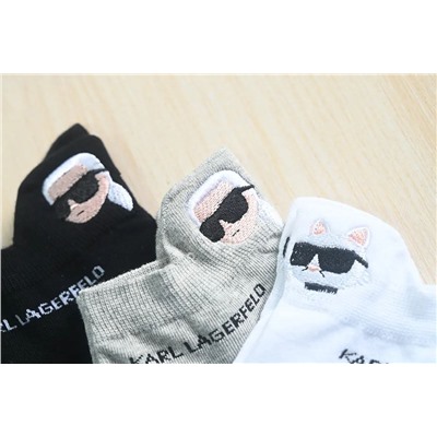 💕Носки Karl lagerfel*d   Хлопковые дышащие  Упаковка 3 шт