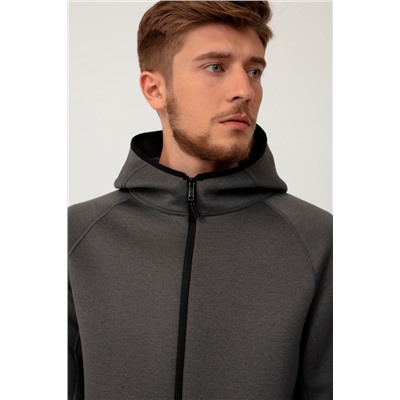Sudadera con capucha Gris oscuro