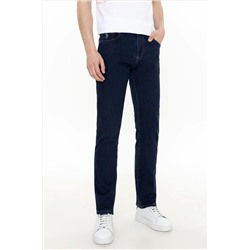 Erkek Lacivert Jean Pantolon
