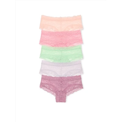 5-Pack Lace Cheeky Panties