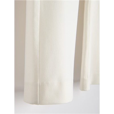 Hose mit Gürtel aus Jacquard