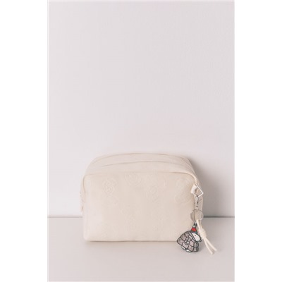 Neceser grande neopreno print Snoopy blanco