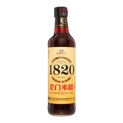 LONG MEN Dark rice vinegar Тёмный рисовый уксус для пельменей 480мл