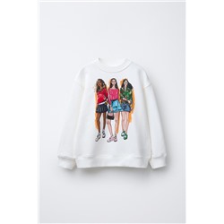 SUDADERA ESTAMPADO MUÑECAS