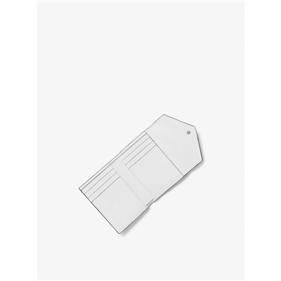 Small Quilted Leather Envelope Wallet