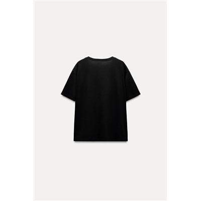 MINIMALIST MERCERISED THREAD T-SHIRT