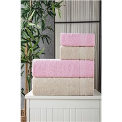 pamira DREAM BANYO HAVLU TAKIMI 4 PARÇA (2 EL YÜZ & BAŞ HAVLUSU, 2 VÜCUT HAVLUSU) 1