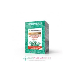 ArkoPharma ArkoGélules - Vitamine D3 Végétale - Renforce le Système Immunitaire - 90 gélules