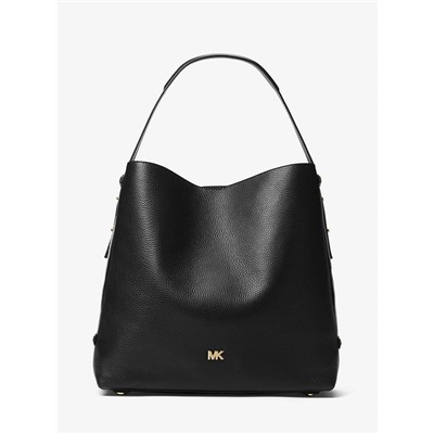 Griffin Large Leather Shoulder Bag