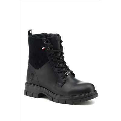 U.S. Polo Assn. Saw 2pr Siyah Kadın Bot SAW 2PR