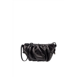 Bandolera de piel ovina - Negro