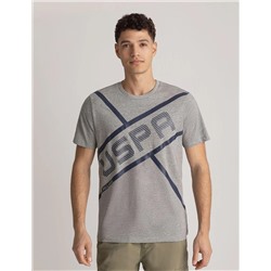 USPA LINEAR GRAPHIC JERSEY T-SHIRT