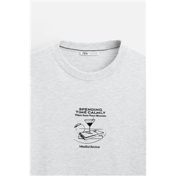 CAMISETA TEXTO COMBINADO