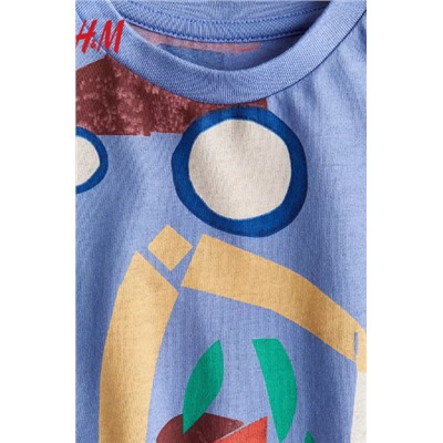 Хлопковая футболка для мальчиков H&M