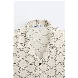 CAMISA JACQUARD CALADOS