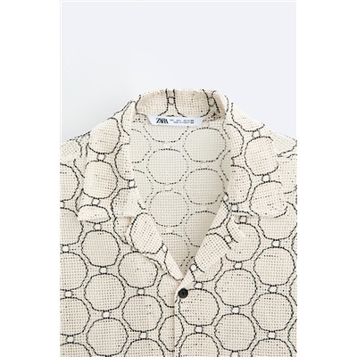 CAMISA JACQUARD CALADOS
