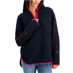Tommy Hilfiger Sherpa Quarter-Zip Sweatshirt