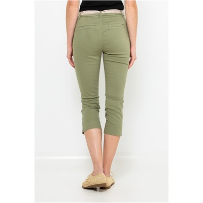 Pantalón recto Verde