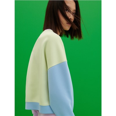 Sweatshirt aus Foam-Jersey