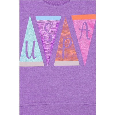 Çocuk Lila Sweatshirt