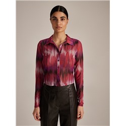 Bluse, gemustert