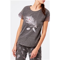 Camiseta Tilda Antracita